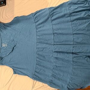 New York & Company Teal Top